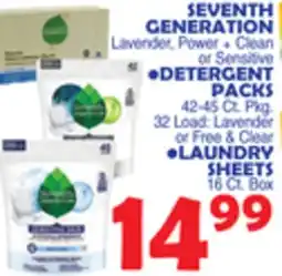 Bravo Supermarkets SEVENTH GENERATION Lavender, Power + Clean or Sensitive offer