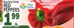 C Town FRESH FROM FLORIDA RED PEPPERS offer