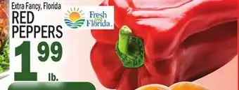 C Town FRESH FROM FLORIDA RED PEPPERS offer