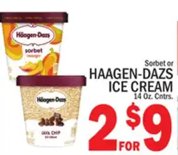 C Town HAAGEN-DAZS ICE CREAM offer