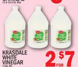 C Town KRASDALE WHITE VINEGAR offer
