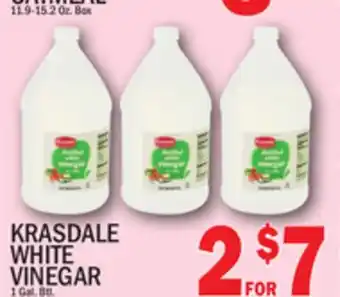 C Town KRASDALE WHITE VINEGAR offer