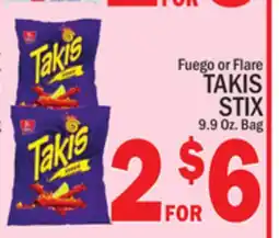 C Town TAKIS STIX offer