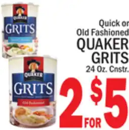 C Town QUAKER GRITS offer