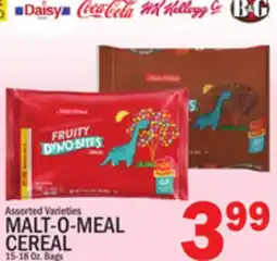 C Town MALT-O-MEAL CEREAL offer