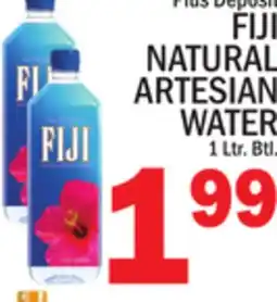C Town FIJI NATURAL ARTESIAN WATER offer