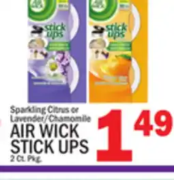 C Town AIR WICK STICK UPS offer
