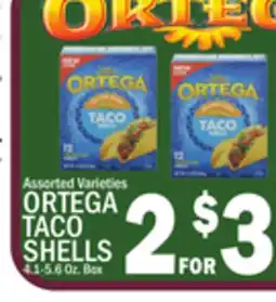 C Town ORTEGA TACO SHELLS offer