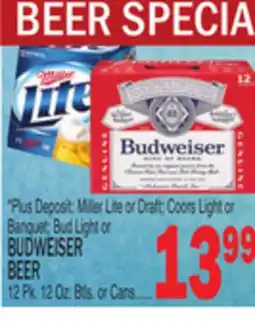 C Town BUDWEISER BEER offer