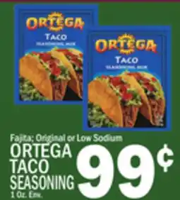 C Town ORTEGA TACO SEASONING offer