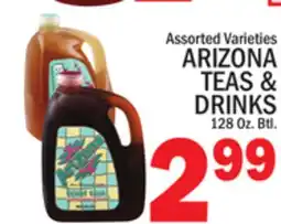C Town ARIZONA TEAS & DRINKS offer