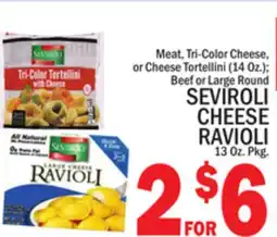 C Town SEVIROLI CHEESE RAVIOLI offer