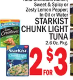C Town STARKIST CHUNK LIGHT TUNA offer