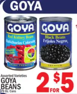 C Town GOYA BEANS offer
