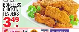 C Town COUNTRY FRESH BONELESS CHICKEN TENDERS offer