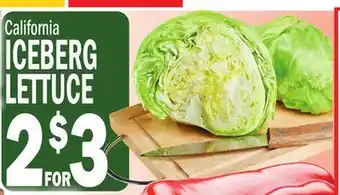 C Town ICEBERG LETTUCE offer
