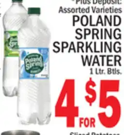 C Town POLAND SPRING SPARKLING WATER offer