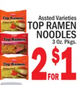 C Town TOP RAMEN NOODLES offer