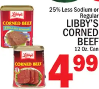 C Town LIBBY'S CORNED BEEF offer