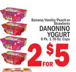 C Town DANONINO YOGURT offer