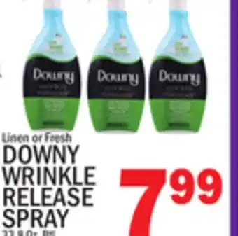 C Town DOWNY WRINKLE RELEASE SPRAY offer