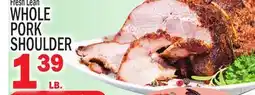 C Town WHOLE PORK SHOULDER offer
