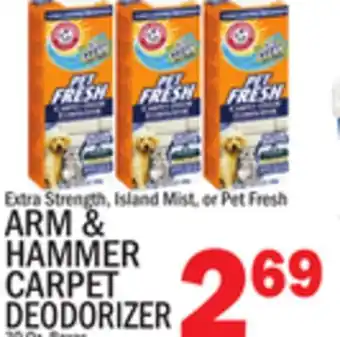 C Town ARM & HAMMER CARPET DEODORIZER offer