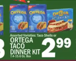 C Town ORTEGA TACO DINNER KIT offer