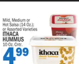 C Town ITHACA HUMMUS, 10 Oz. Cntr offer