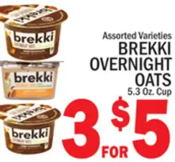 C Town BREKKI OVERNIGHT OATS offer
