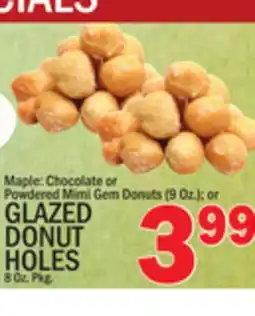 C Town GLAZED DONUT HOLES offer