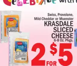 C Town KRASDALE SLICED CHEESE offer