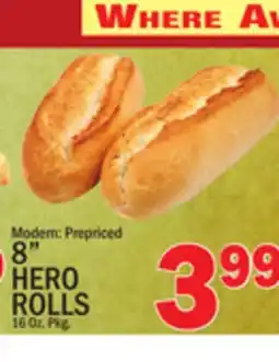 C Town 8 HERO ROLLS offer