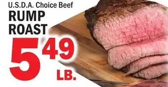 C Town RUMP ROAST offer