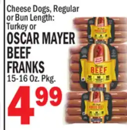 C Town OSCAR MAYER BEEF FRANKS offer