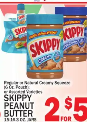 C Town SKIPPY PEANUT BUTTER offer