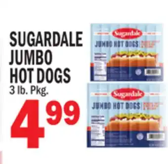 C Town SUGARDALE JUMBO HOT DOGS offer