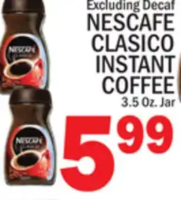C Town NESCAFE CLASICO INSTANT COFFEE offer