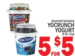 C Town YOCRUNCH YOGURT offer