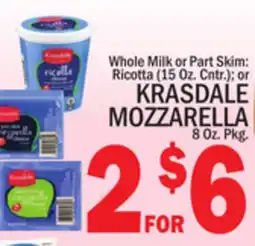 C Town KRASDALE MOZZARELLA offer