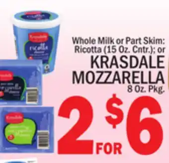 C Town KRASDALE MOZZARELLA offer