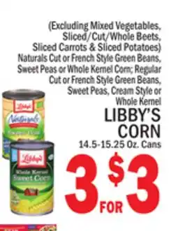 C Town LIBBY'S CORN offer