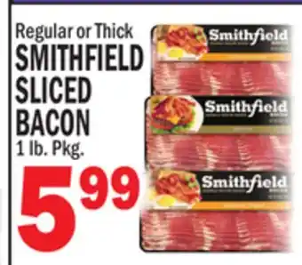 C Town SMITHFIELD SLICED BACON offer