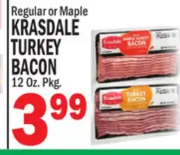 C Town KRASDALE TURKEY BACON offer