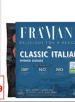 C Town FRA'MANI SAUSAGE offer