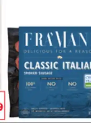 C Town FRA'MANI SAUSAGE offer