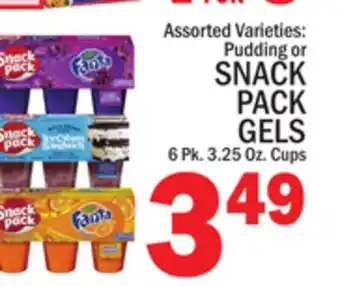 C Town SNACK PACK GELS offer