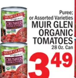 C Town MUIR GLEN ORGANIC TOMATOES offer