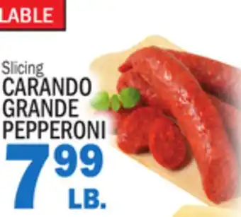 C Town CARANDO GRANDE PEPPERONI offer
