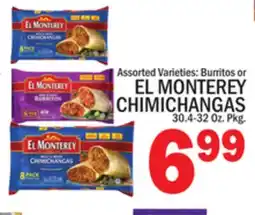 C Town EL MONTEREY CHIMICHANGAS offer